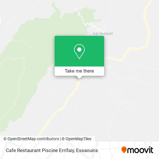 Cafe Restaurant Piscine Errifaiy map
