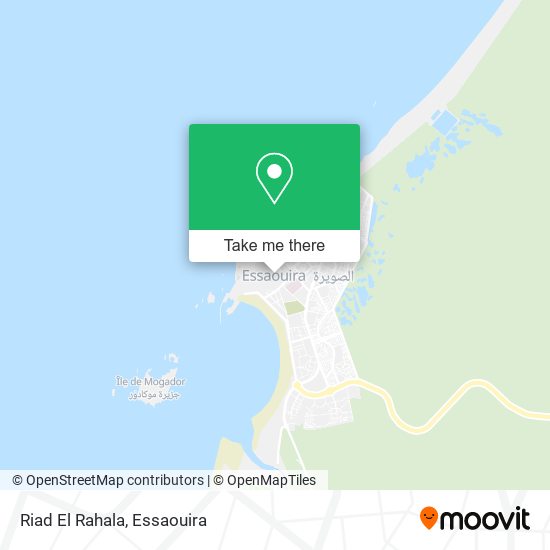 Riad El Rahala map