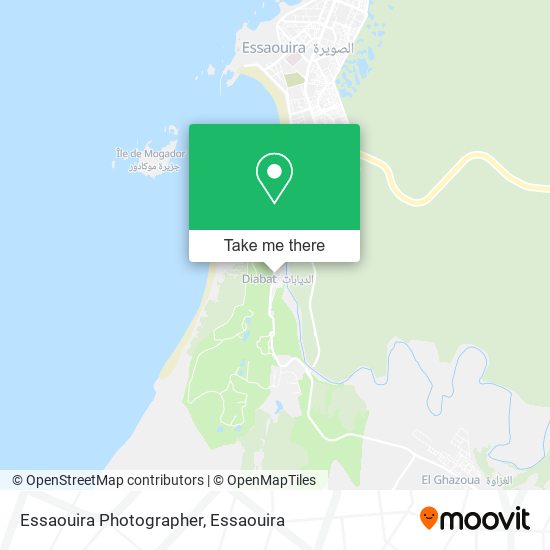 Essaouira Photographer map