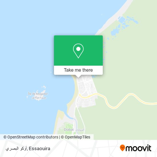 أوكو البصري map