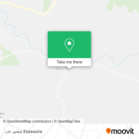 تيجمين عدن map