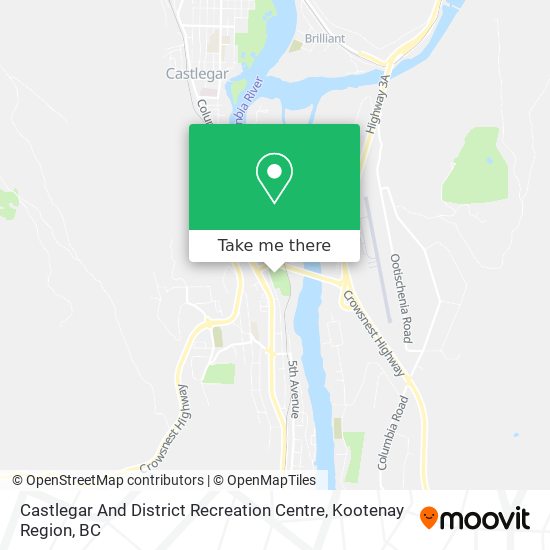 Castlegar And District Recreation Centre plan