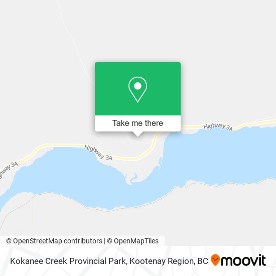 Kokanee Creek Provincial Park plan
