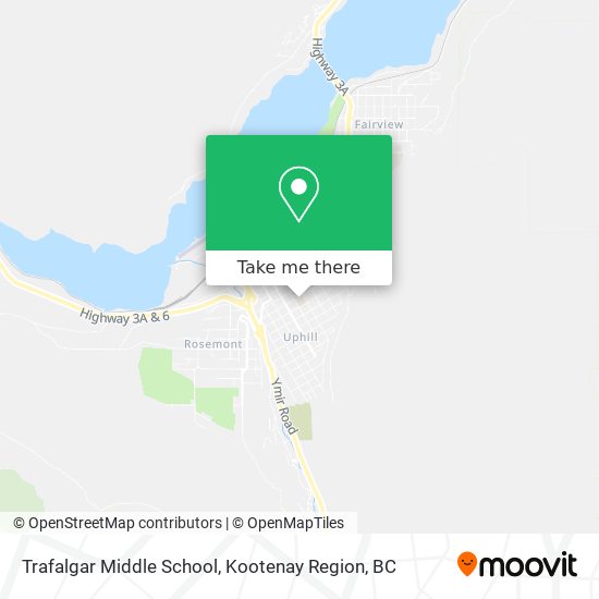 Trafalgar Middle School map