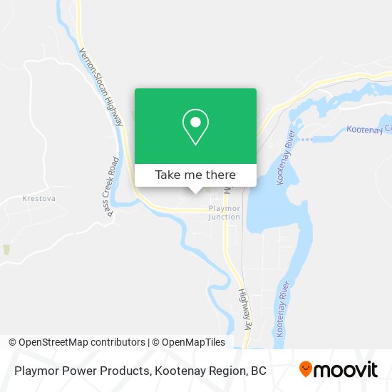 Playmor Power Products map