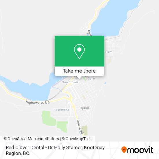 Red Clover Dental - Dr Holly Stamer map