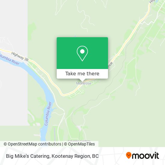 Big Mike's Catering map
