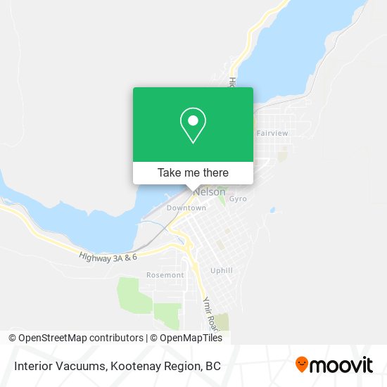 Interior Vacuums map