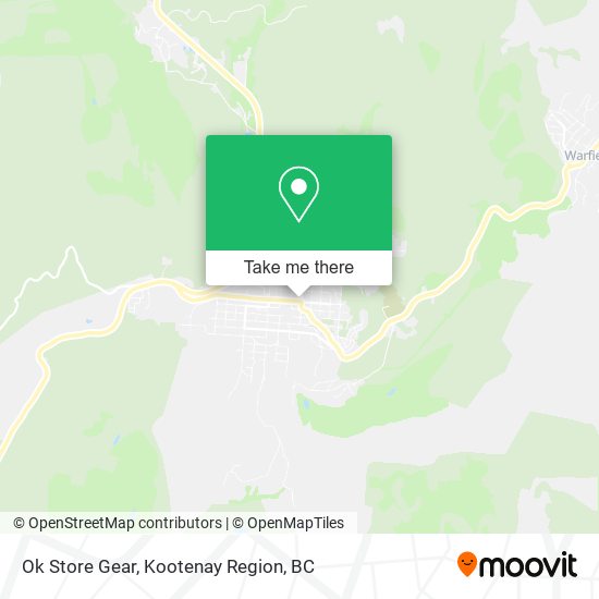 Ok Store Gear map