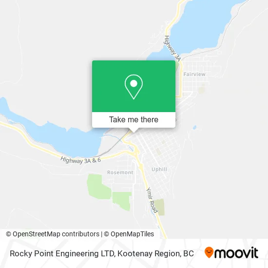 Rocky Point Engineering LTD map