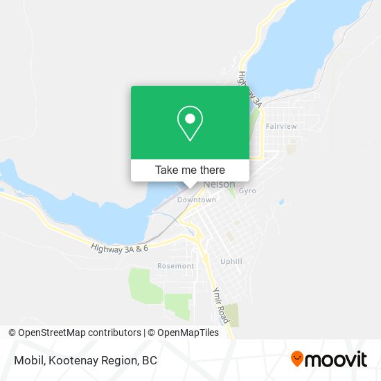 Mobil map