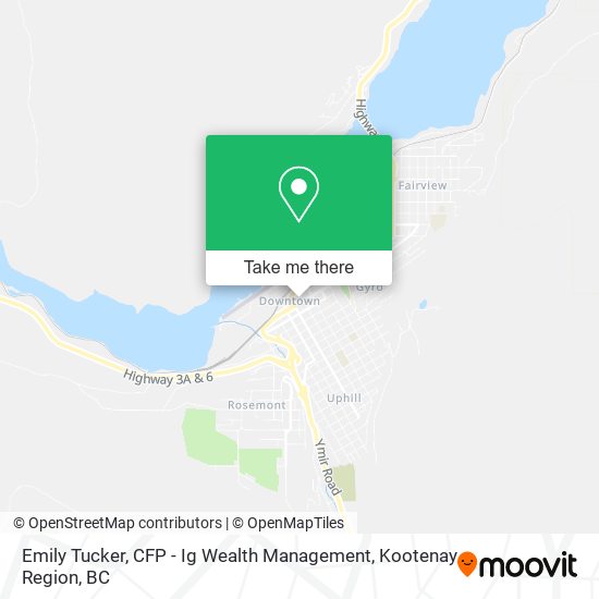 Emily Tucker, CFP - Ig Wealth Management map