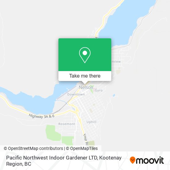 Pacific Northwest Indoor Gardener LTD map