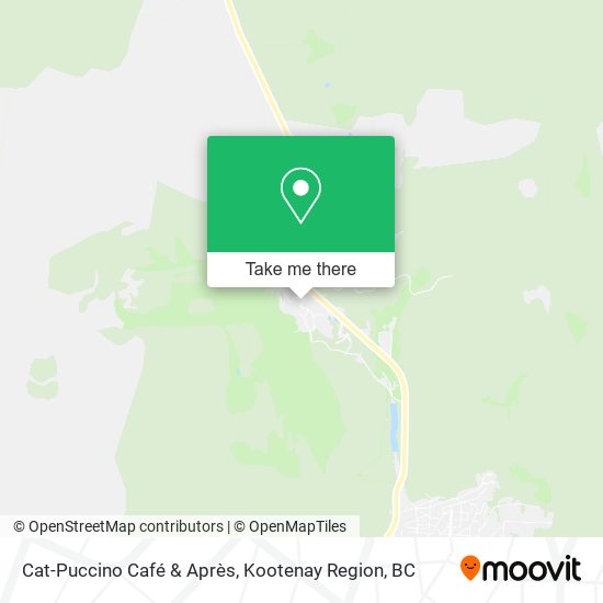 Cat-Puccino Café & Après map