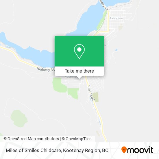 Miles of Smiles Childcare map