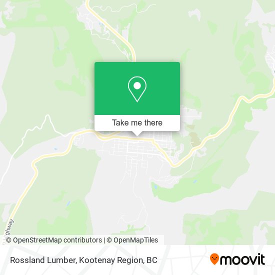 Rossland Lumber plan