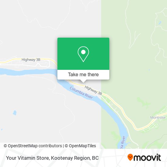 Your Vitamin Store map