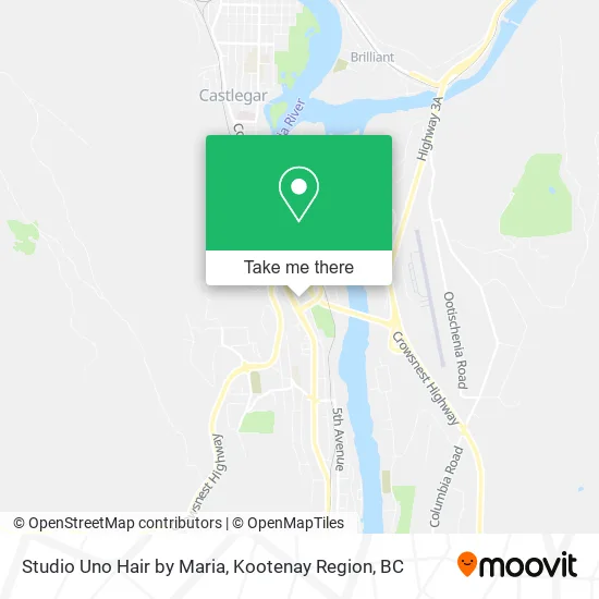 Studio Uno Hair by Maria map