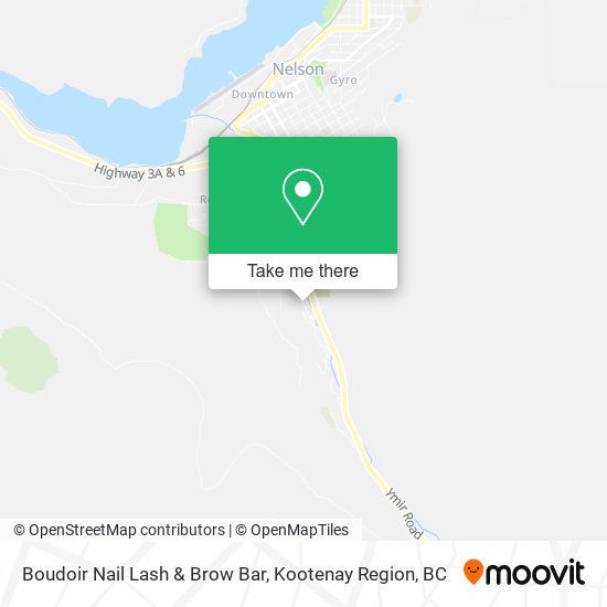Boudoir Nail Lash & Brow Bar map
