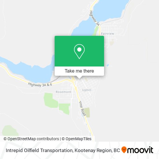 Intrepid Oilfield Transportation map