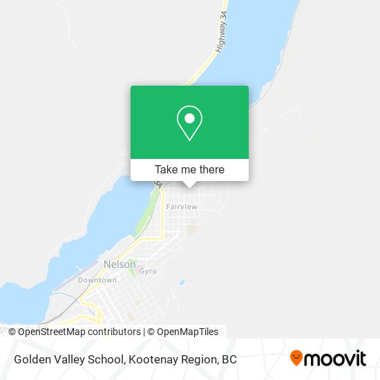 Golden Valley School map