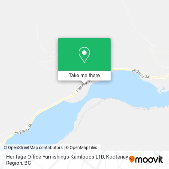 Heritage Office Furnishings Kamloops LTD map