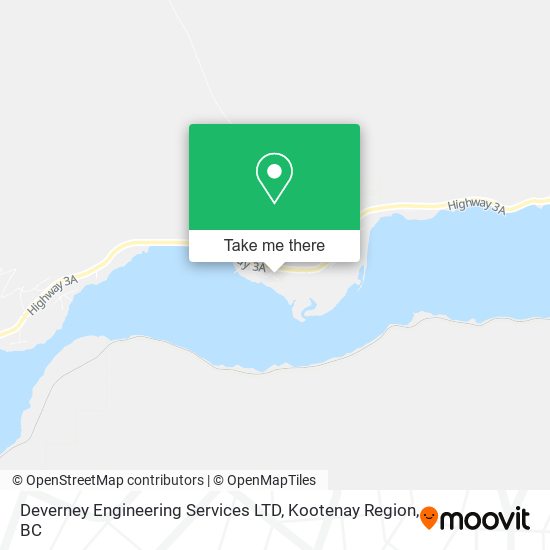 Deverney Engineering Services LTD map