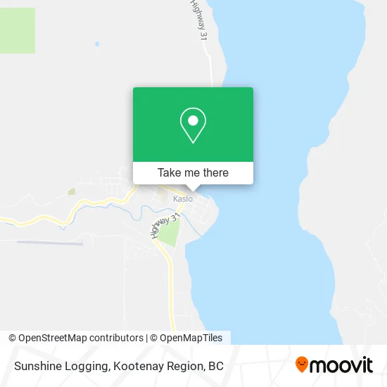 Sunshine Logging map