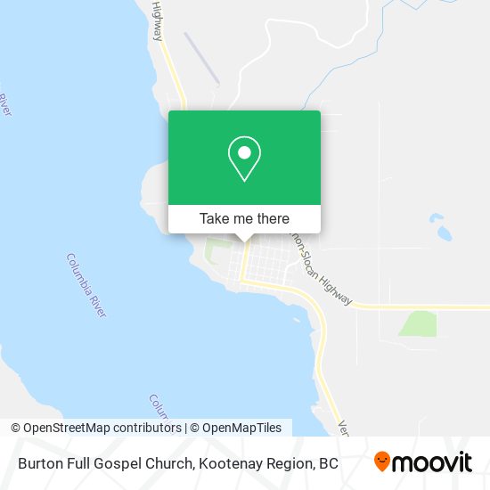 Burton Full Gospel Church map