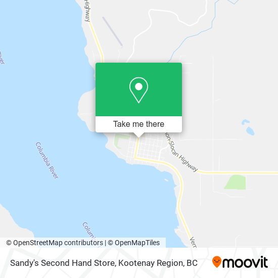 Sandy's Second Hand Store map