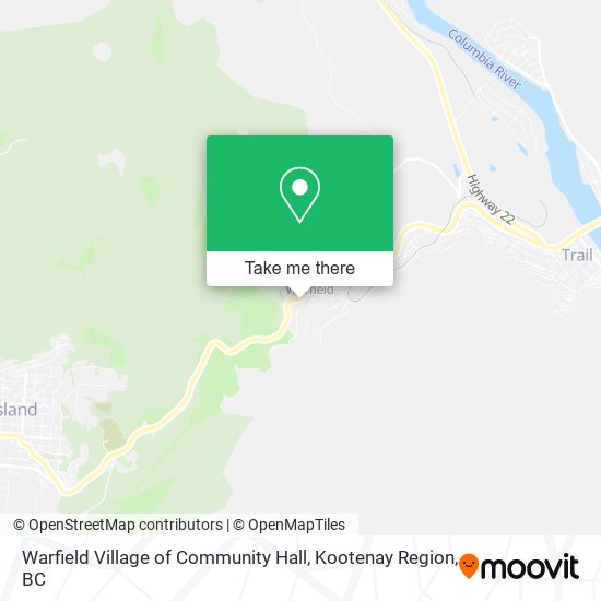 Warfield Village of Community Hall map