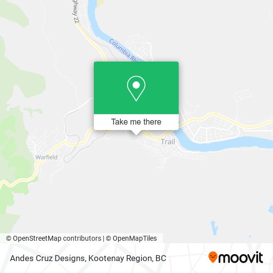 Andes Cruz Designs map