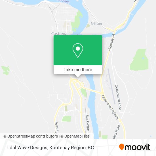 Tidal Wave Designs map
