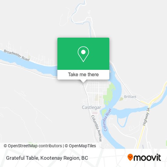 Grateful Table map