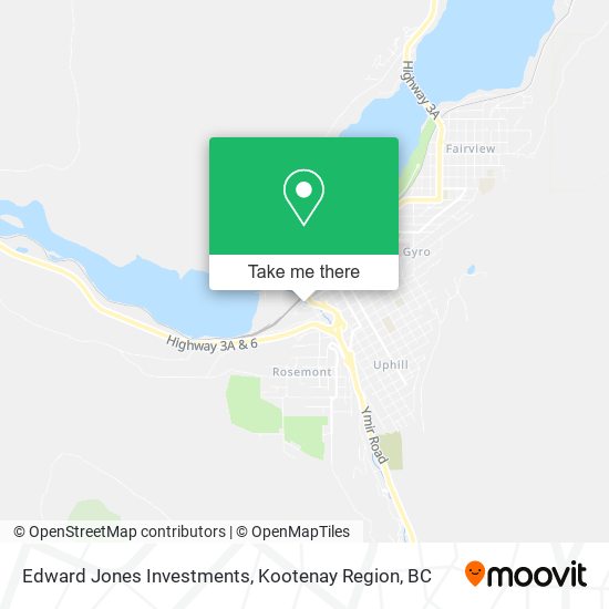 Edward Jones Investments map