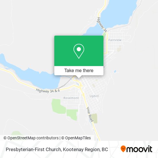 Presbyterian-First Church map