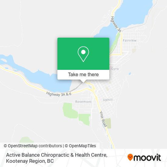 Active Balance Chiropractic & Health Centre map