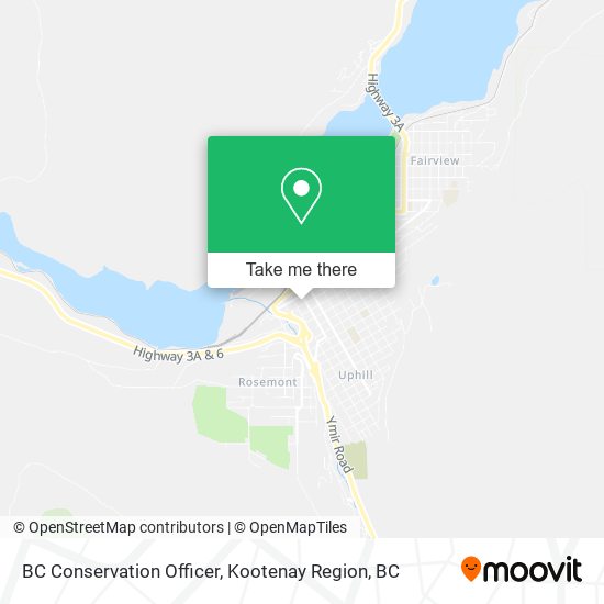 BC Conservation Officer plan