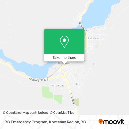 BC Emergency Program plan