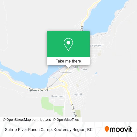 Salmo River Ranch Camp plan