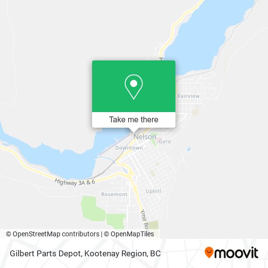 Gilbert Parts Depot plan