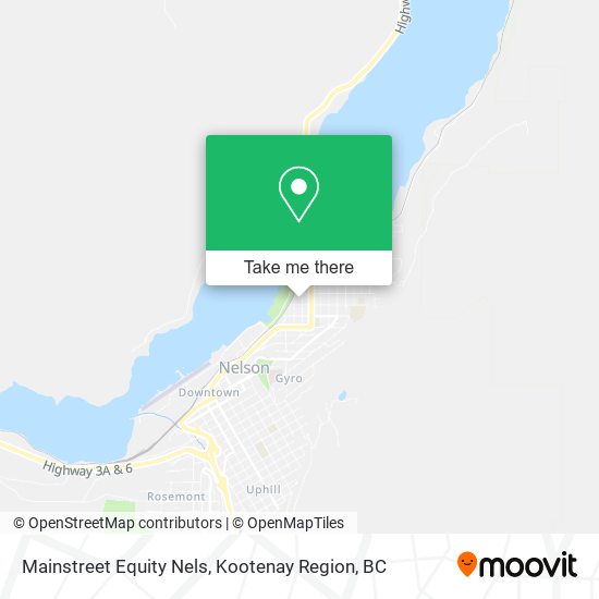 Mainstreet Equity Nels map