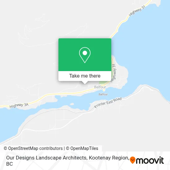 Our Designs Landscape Architects map