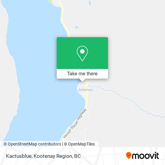 Kactusblue map