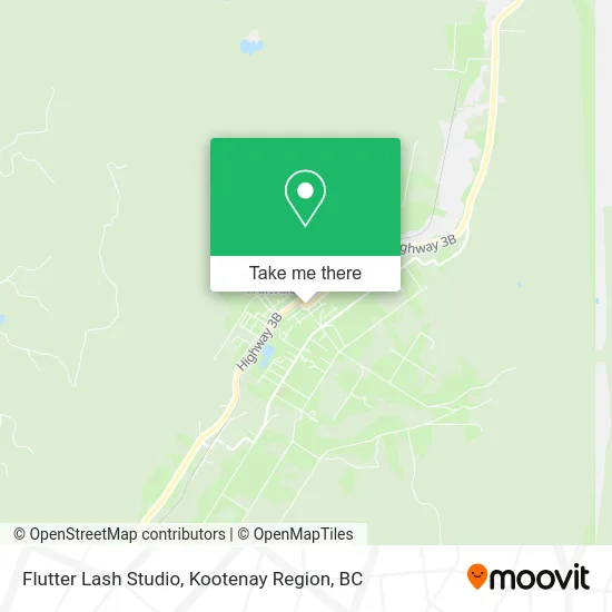 Flutter Lash Studio map