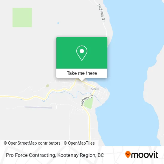 Pro Force Contracting map