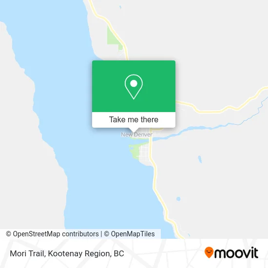 Mori Trail map
