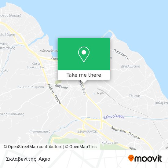 Σκλαβενίτης map