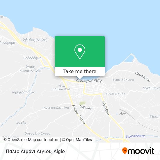 Παλιό Λιμάνι Αιγίου map