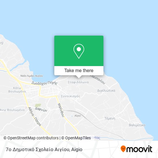 7ο Δημοτικό Σχολείο Αιγίου map